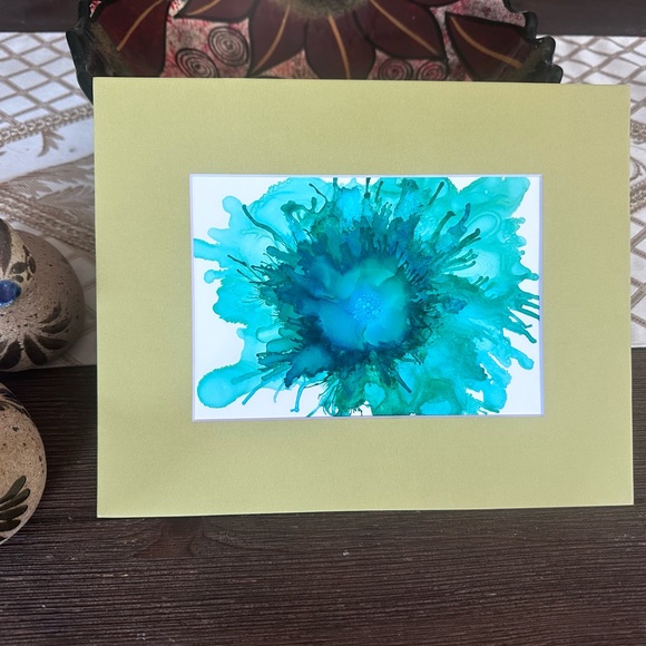 Hand crafted one of a kind wall decor painting - Picture 4 of 6